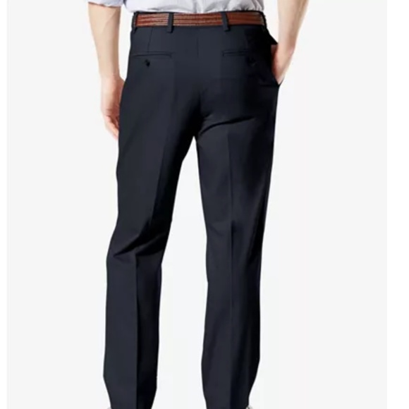 🟡3/$20 Dockers Navy Pants Pleated Classic - Picture 2 of 3